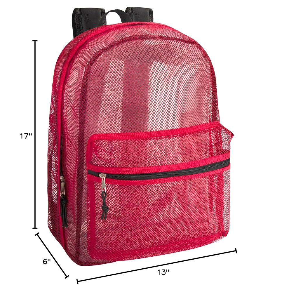 Amazon.com | Trail maker (24 Pack) Mesh Backpack Heavy Duty